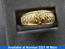 Women's Ring - Yellow Gold 14k (.585) 5.6 grams Size 20