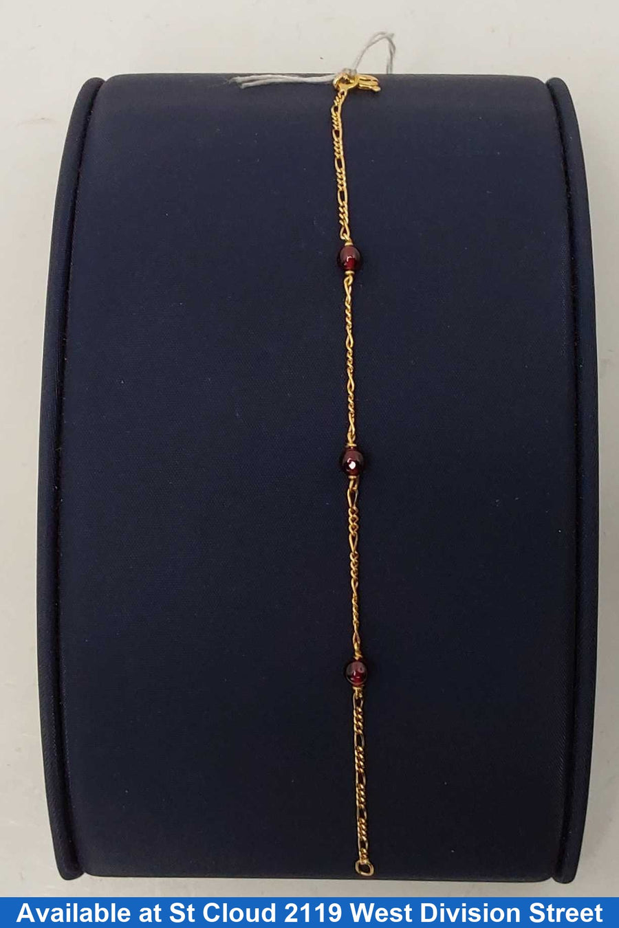 Bead Bracelet - Yellow Gold 18k (.750) 0.85 grams 5 inch
