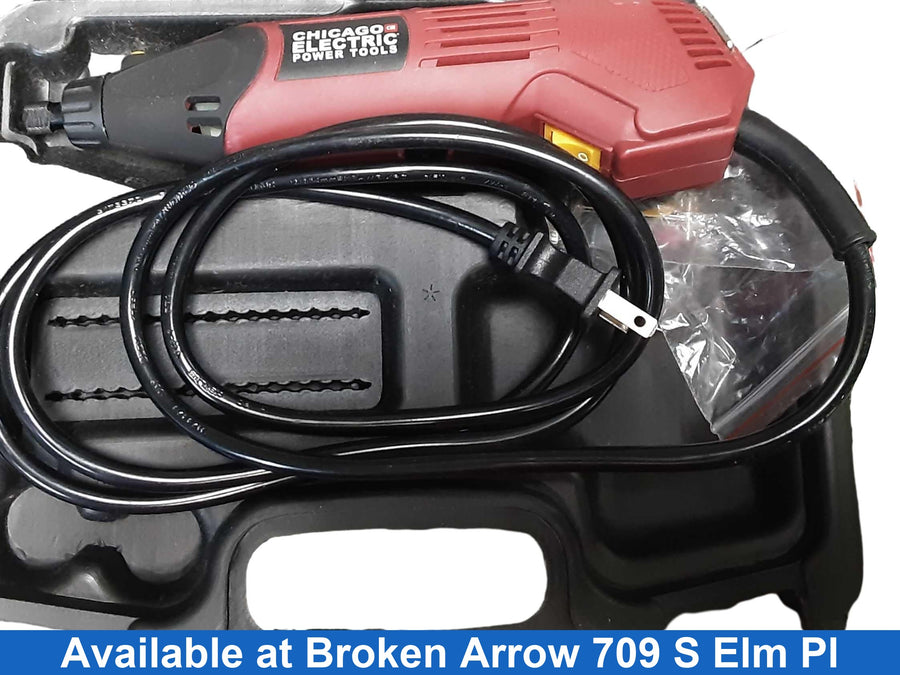 Chicago Electric 370892009 Red Corded Rotary Tool