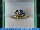 Women's Ring - Mother's - Yellow Gold 14k (.585) 2.5 grams Size 8
