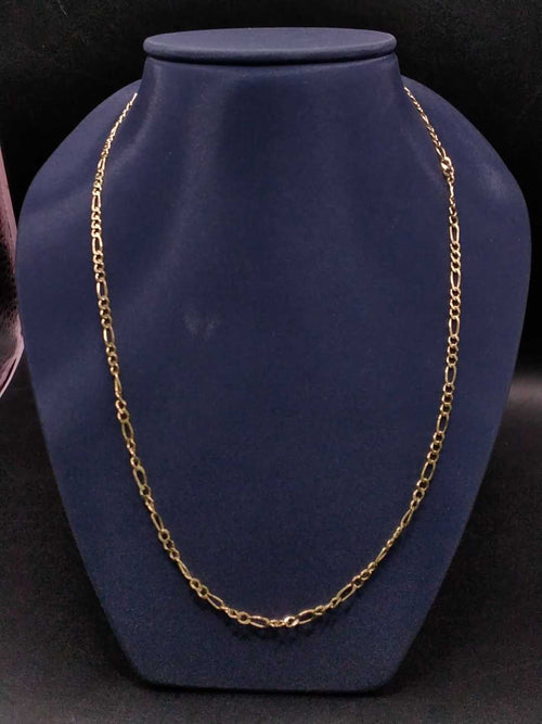 Figaro Chain - Yellow Gold 10k (.417) 5.1 grams 24 inch