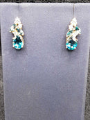 Blue Gemstone Studs