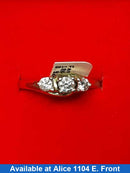 Ring - Wedding Set - Yellow Gold 10k (.417) 3.2 grams Size 7