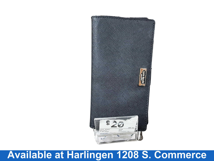Kate Spade S338 Black Wallet