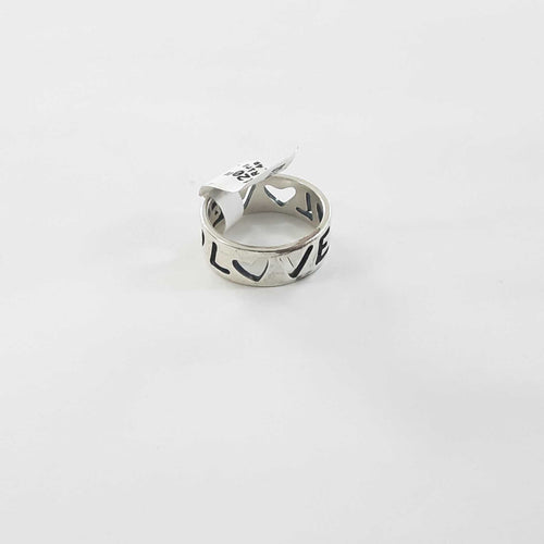 Women's Ring - Silver 5.4 grams Size 9.5