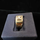 Men's Ring - Yellow Gold 10k (.417) 2.6 grams Size 4