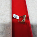 Women's Ring - Yellow Gold 14k (.585) 6.4 grams Size 7.5