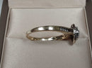 Ring - Wedding Set - Yellow Gold 14k (.585) 7.2 grams Size 11
