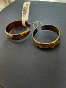 Hoop Earrings - Yellow Gold 10k (.417) 6.1 grams