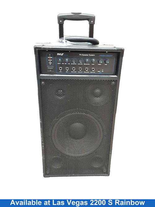 Pyle Pwma1050bt Black PA / Band Speaker