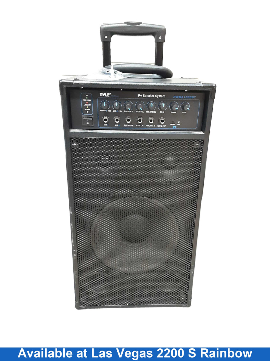 Pyle Pwma1050bt Black PA / Band Speaker