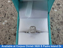 Ring - Channel Set - White Gold 14k (.585) 6.8 grams Size 7