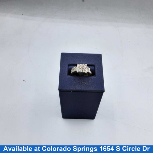 Ring - Wedding Set - Yellow Gold 10k (.417) 3.9 grams Size 20