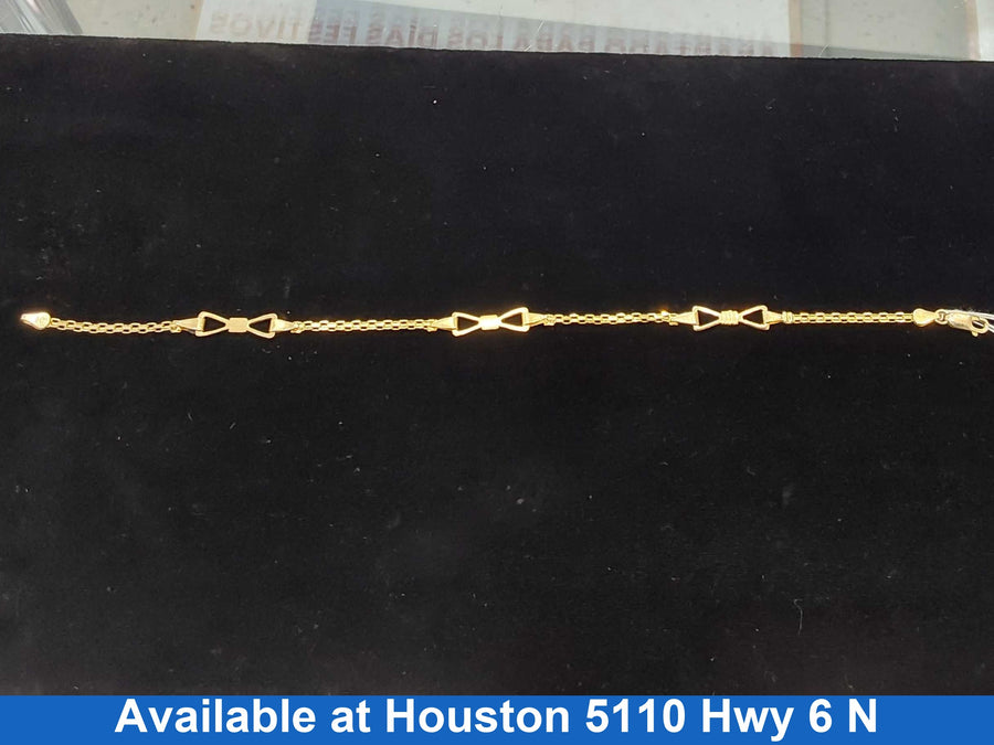 Bracelet - Yellow Gold 14k (.585) 6.2 grams 7 inch