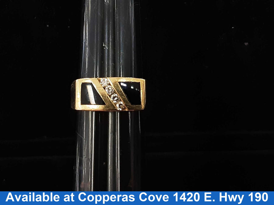 Men's Ring - Yellow Gold 14k (.585) 9.3 grams Size 8