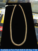 Cuban Link Chain - Yellow Gold 10k (.417) 31.7 grams 24 inch