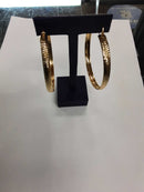 Bangle Earring Yellow Gold 14k (.585) 6.5 grams