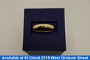 Ring - Wedding Band - Yellow Gold 14k (.585) 3.27 grams Size 10.5