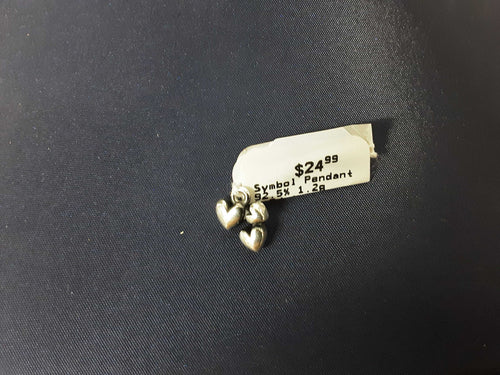 Symbol Pendant - Silver 1.2 grams