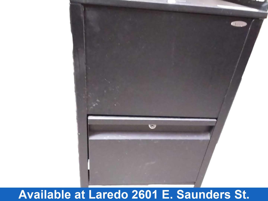 Safco Black Bookshelf / Cabinet