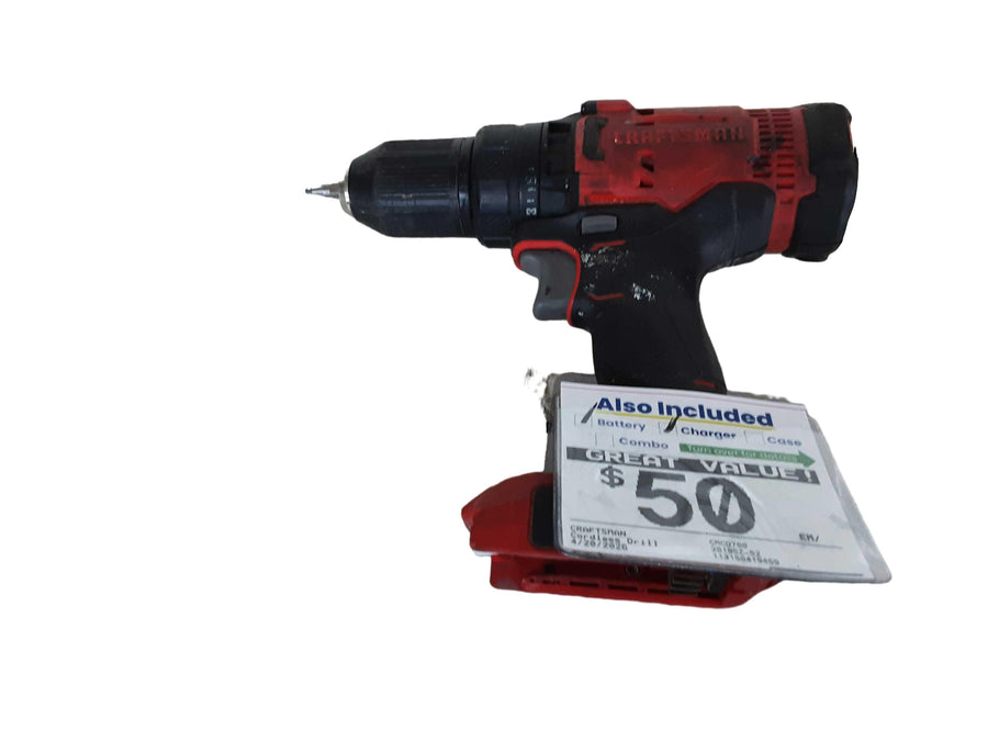 Craftsman Cmcd700 Red Cordless Standard Drill