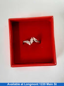 Women's Ring - White Gold 14k (.585) 2.9 grams Size 5.5