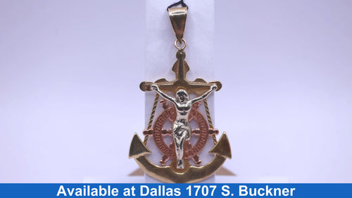 Religious Pendant - Yellow Gold 10k (.417) 6.9 grams