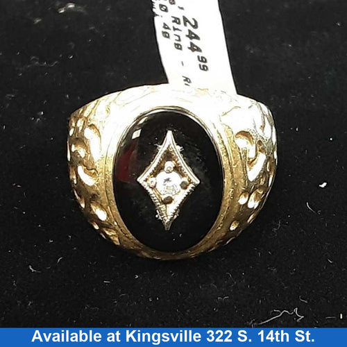 Men's Ring - Yellow Gold 14k (.585) 10.4 grams Size 11