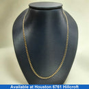 Chain - Yellow Gold 10k (.417) 4.2 grams 22 inch