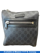 Gucci Supreme Messenger Blue Purse / Handbag