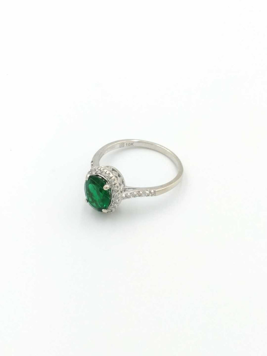 Women's Ring - White Gold 10k (.417) 2.7 grams Size 9.5