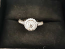Women's Ring - White Gold 14k (.585) 4.2 grams Size 7.5