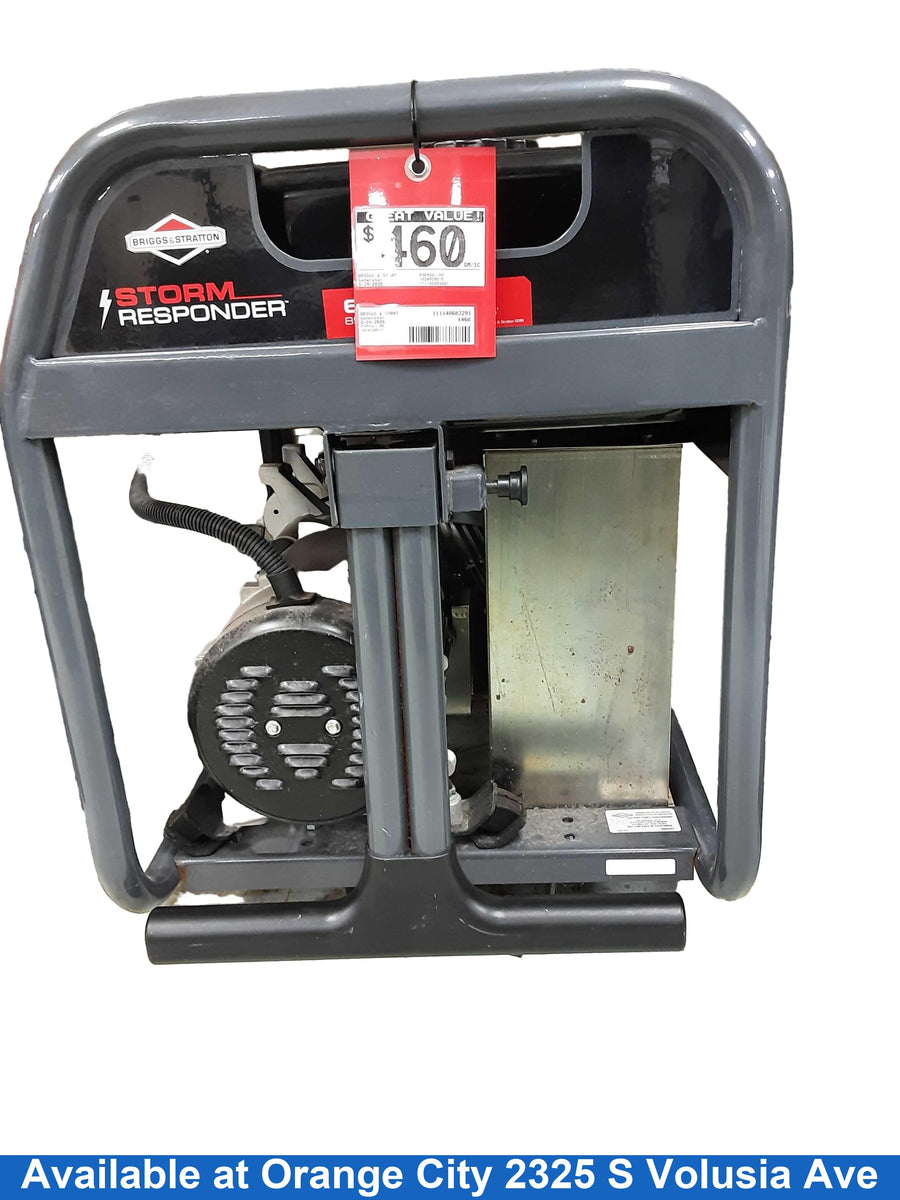 Briggs & Stratton 030592j-00 Black Generator