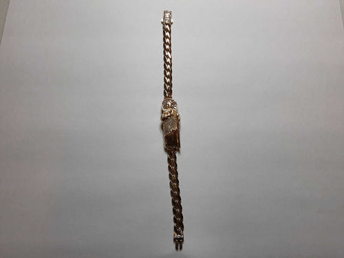 ID Bracelet - Yellow Gold 14k (.585) 13.5 grams 7 inch