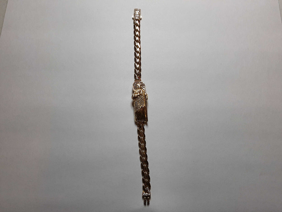 ID Bracelet - Yellow Gold 14k (.585) 13.5 grams 7 inch