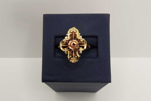 Women's Ring - Yellow Gold 14k (.585) 3.45 grams Size 9