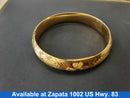 Bangle Bracelet - Yellow Gold 10k (.417) 20.3 grams 6 inch