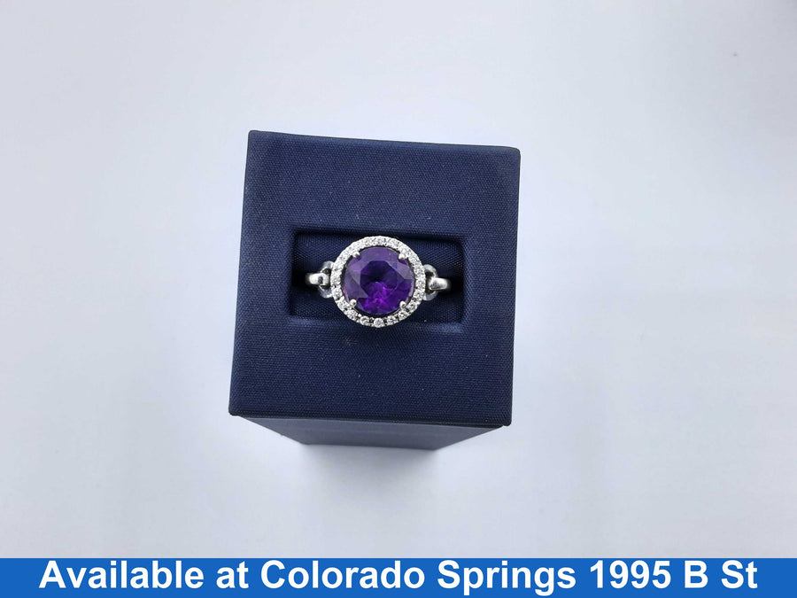 Women's Ring - White Gold 14k (.585) 5.1 grams Size 7