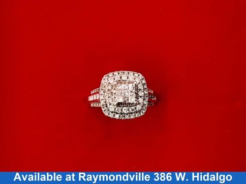 Women's Ring - White Gold 10k (.417) 4.1 grams Size 7