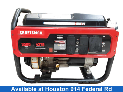 Craftsman Cmxxggas030729 Red Generator