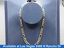 Figaro Chain - Yellow Gold 14k (.585) 36.1 grams 20 inch