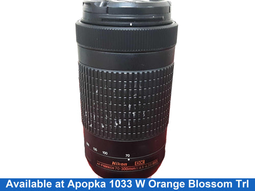 Nikon Af-p Nikkor Black Photographic Lens