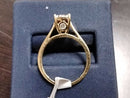 Women's Ring - Solitaire - Yellow Gold 10k (.417) 2.6 grams Size 20