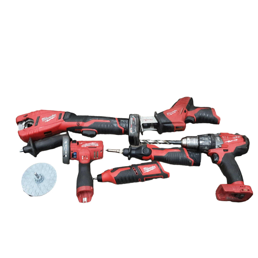 Milwaukee Var Red Power Tool Set