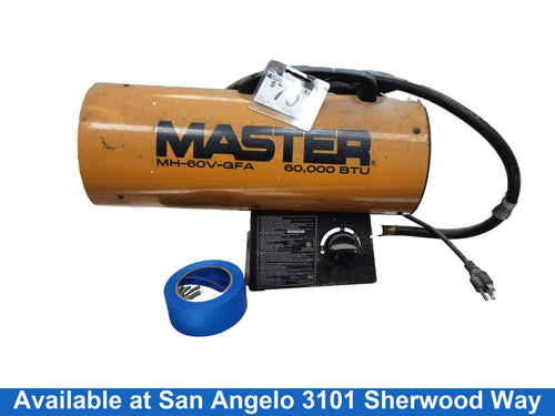 Master Mh-60v-gfa Yellow Space / Room Heater