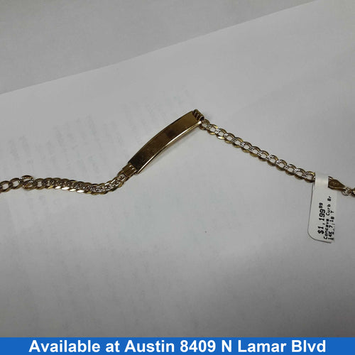 Bracelet - Yellow Gold 14k (.585) 7.1 grams 8 inch