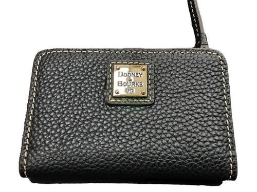 Dooney & Bourke Black Pebble Black Wallet