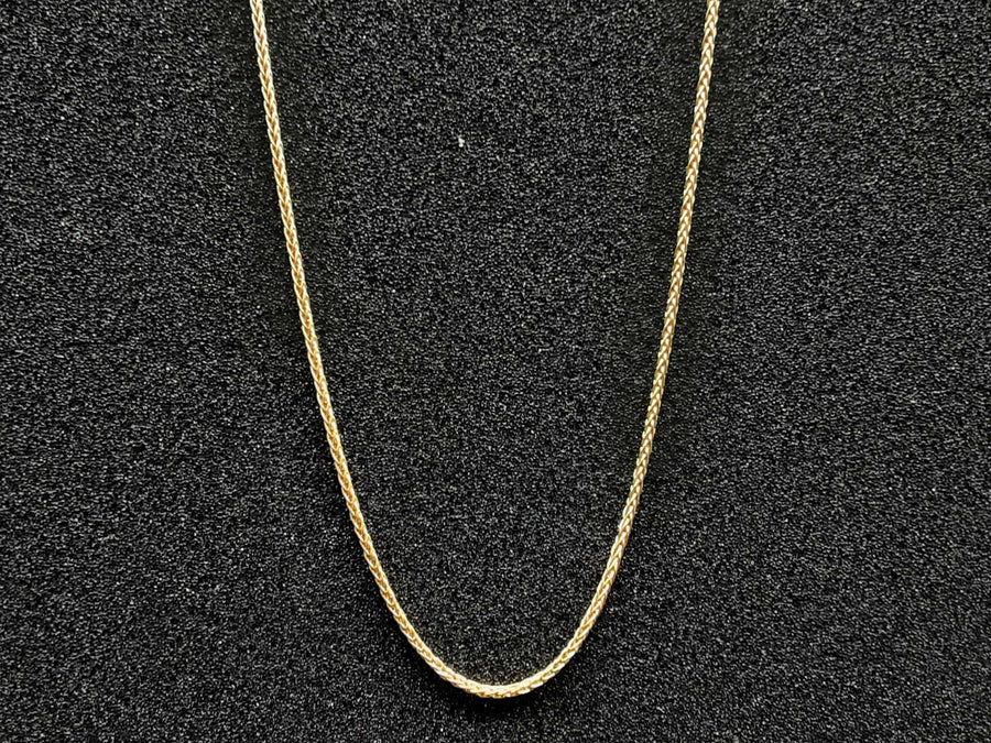 Fox Tail Chain - Yellow Gold 14k (.585) 5.8 grams 22 inch