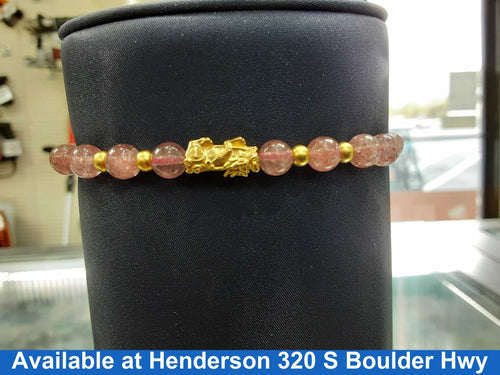 Bead Bracelet - Yellow Gold 22k (.917) 9 grams 8 inch