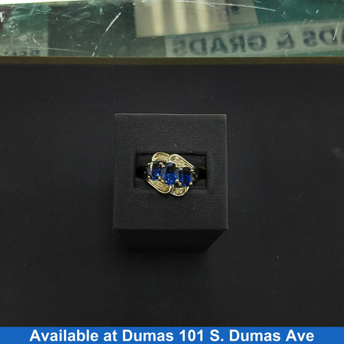 Women's Ring - White Gold 10k (.417) 5.2 grams Size 10.5